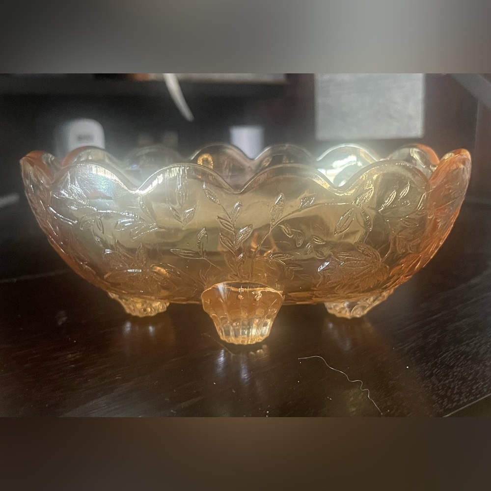 Jeanette Iridescent Candy Dish